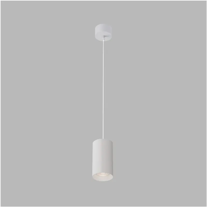 Hit Sezóny LED2 Tiny II L Z, bílé závěsné svítidlo, 8W 3000K/3500K/4000K DALI/PUSH, Ø 7,5cm, výška 13,4cm