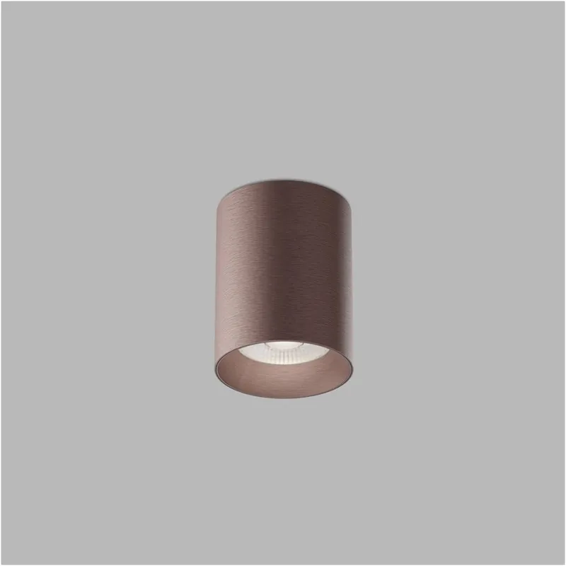 LED2 Tiny II M, hnědé stropní svítidlo, 11W 3000K/3500K/4000K TRIAC, Ø 7,5cm, výška 9,5cm Akce