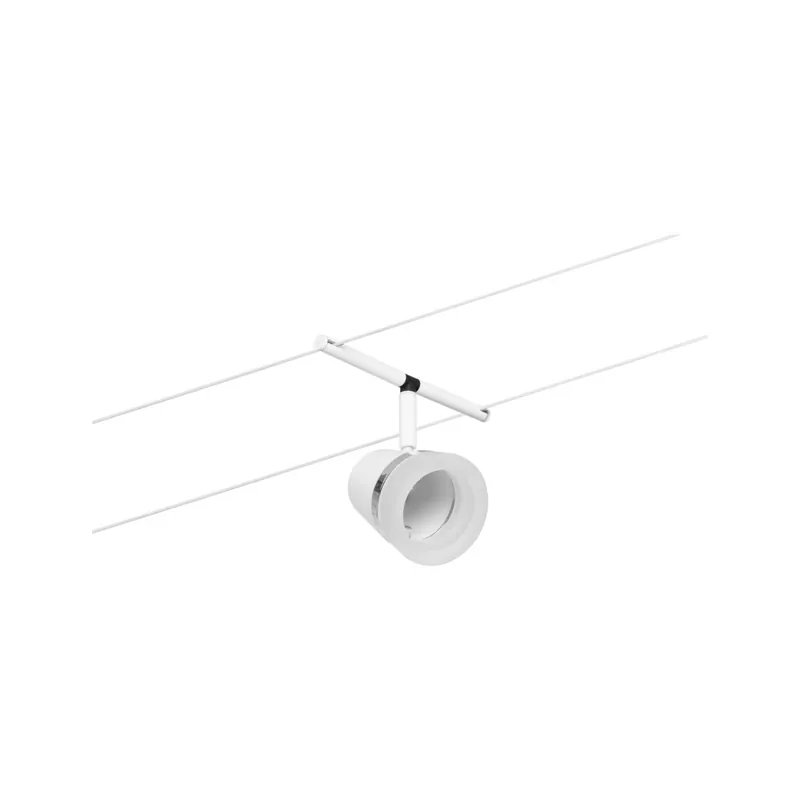 Originální Paulmann CorDuo Cone, spot lankového systému 1x GU5,3, bílá/chrom