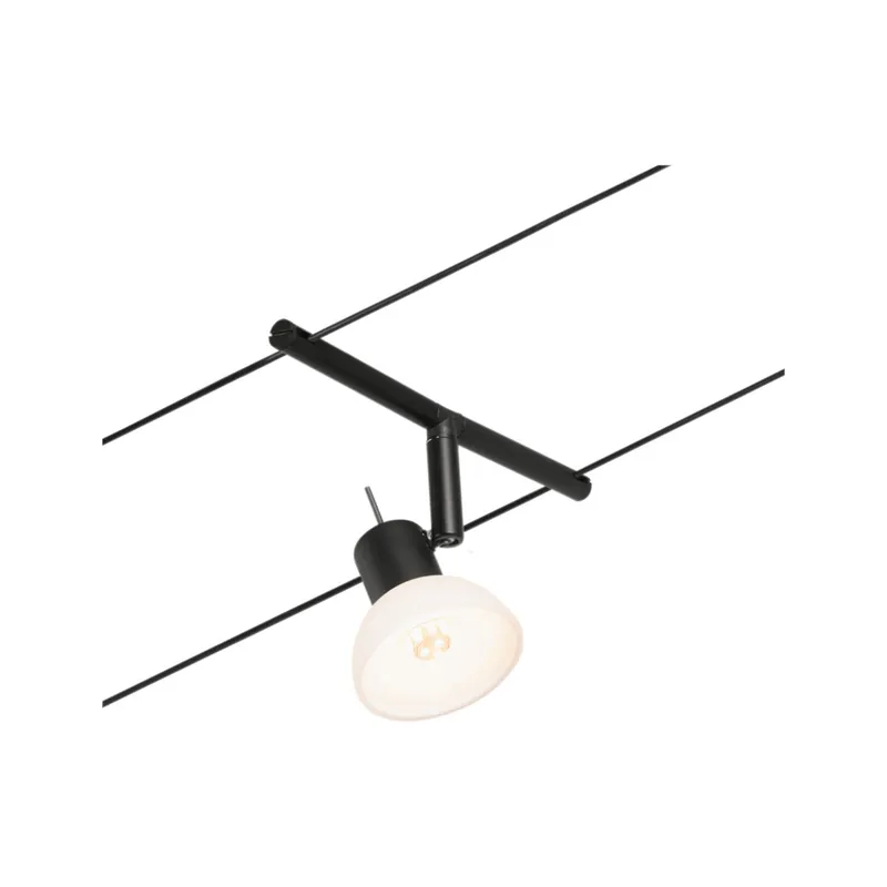 Speciální Cena Paulmann CorDuo Sheela, spot lankového systému 1x GU5,3, černá/chrom