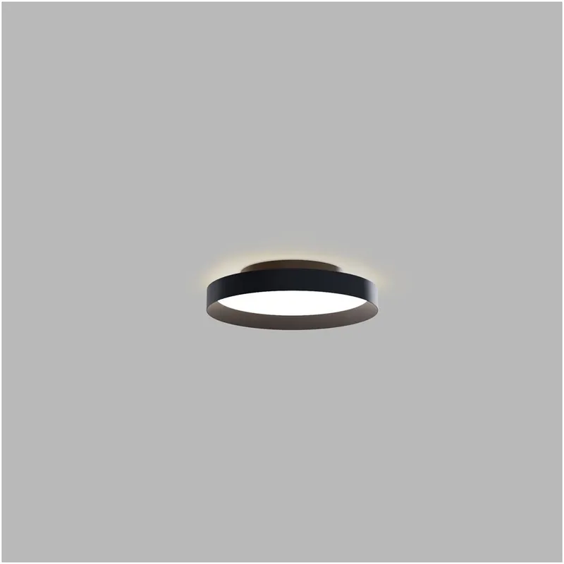 Nakupujte Hned LED2 Moon 30, černé stropní svítidlo, 20W+5W LED 2700K/3000K/4000K, Ø30cm