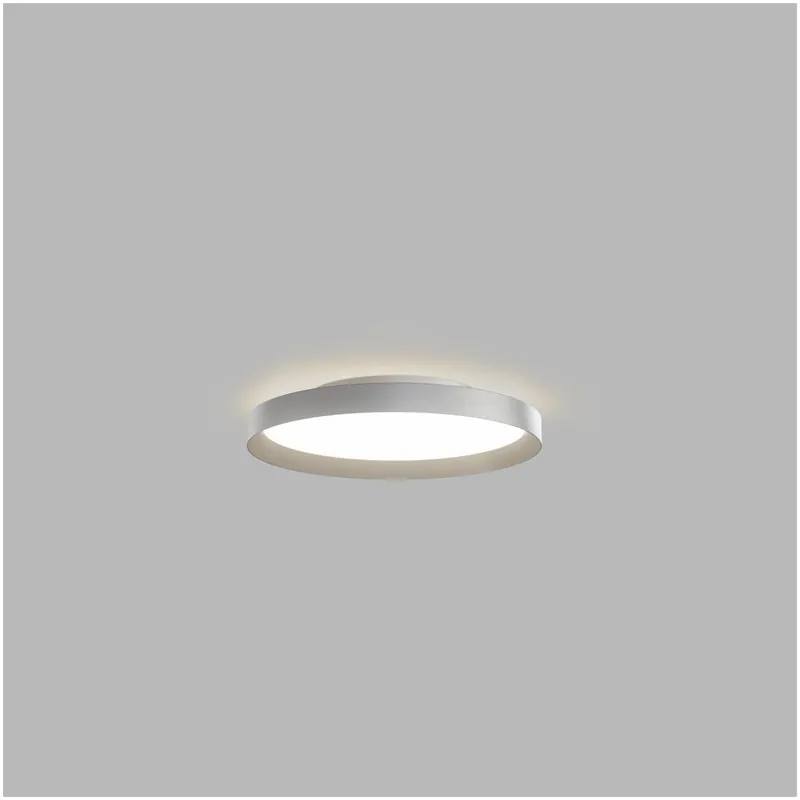 LED2 Moon 40, niklové stropní svítidlo, 30W+6W LED 2700K-4000K DALI/PUSH, Ø40cm Vrácení Zdarma