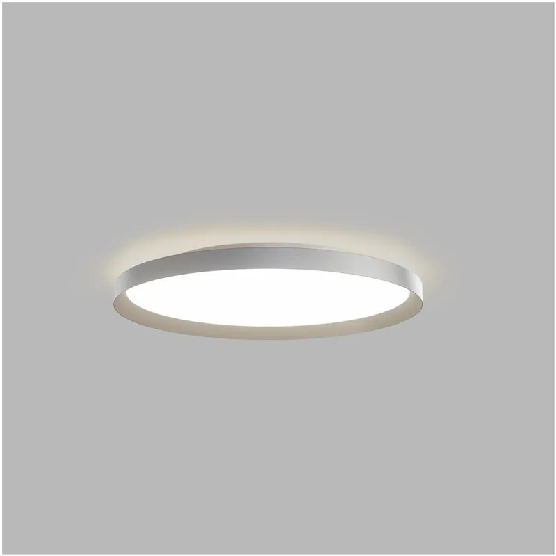 Autentický LED2 Moon 60, niklové stropní svítidlo, 50W+10W LED 2700K/3000K/4000K TRIAC, Ø60cm