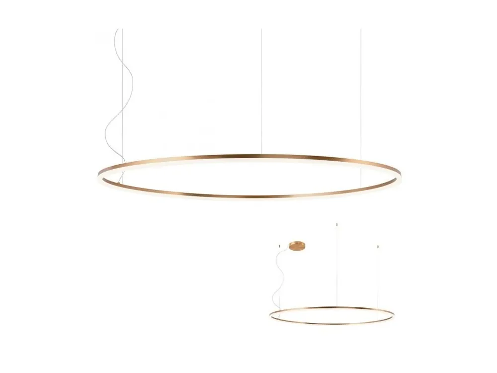 Redo Group Orbit, Závěsné svítidlo 150cm, Bronzová 105W 3000K/4000K Nejprodávanější