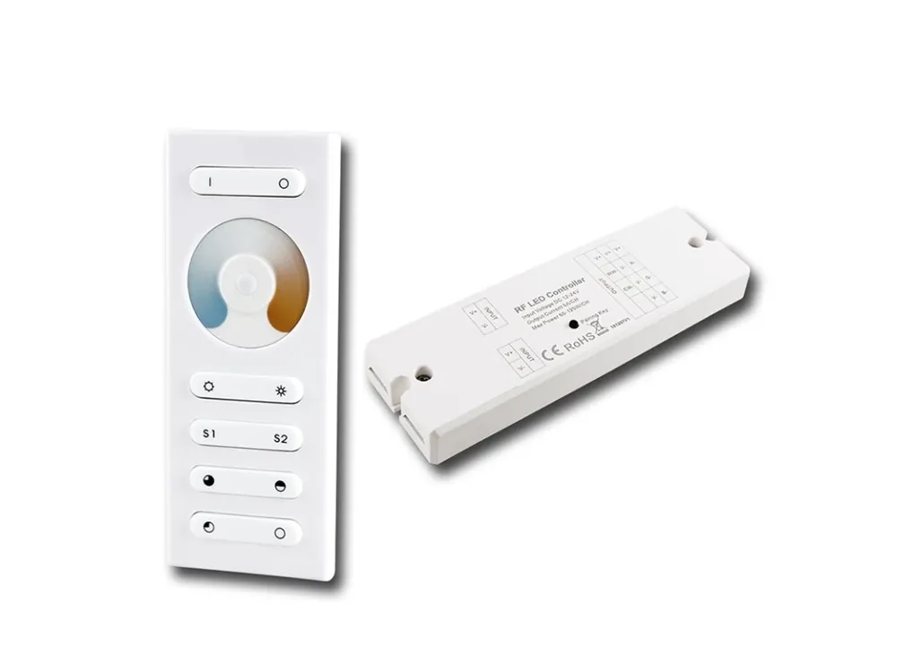 Nejlepší Volba Sada RF ovladač - CCT, 1 zóna, bílý + přijímač