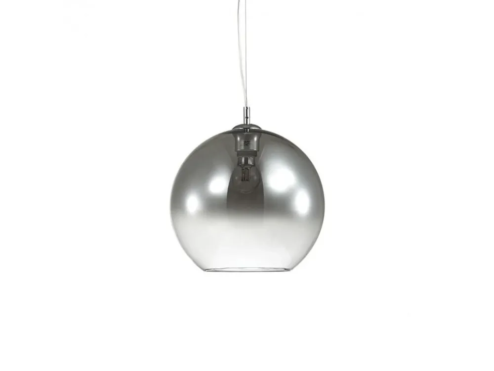 Speciální Cena Závěsný lustr Ideal Lux Discovery Fade SP1 149585 šedý 20cm - IDEALLUX