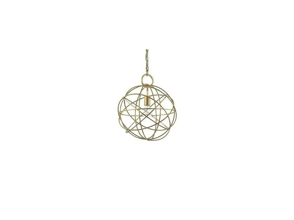 Expresní Doručení Závěsné svítidlo Ideal Lux Konse SP1 oro 155968 zlaté 40cm - IDEALLUX