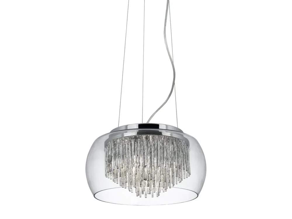 Přímo Od Výrobce Moderní lustr Searchlight CURVA 3624-4CC