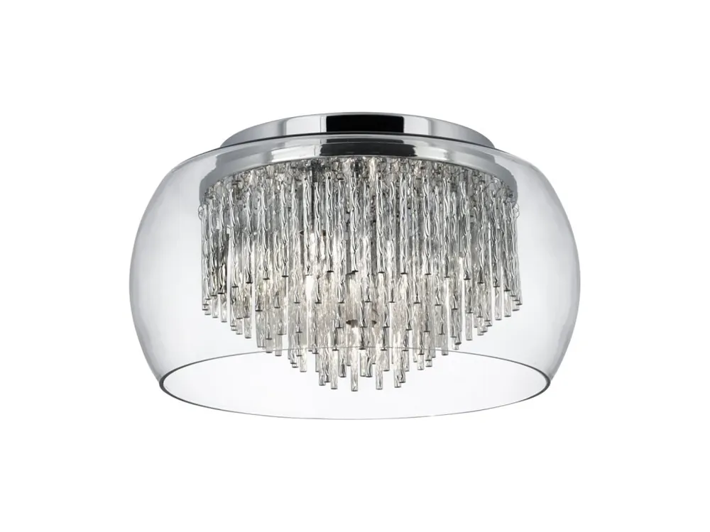 Akce Moderní stropní svítidlo Searchlight CURVA 4624-4CC