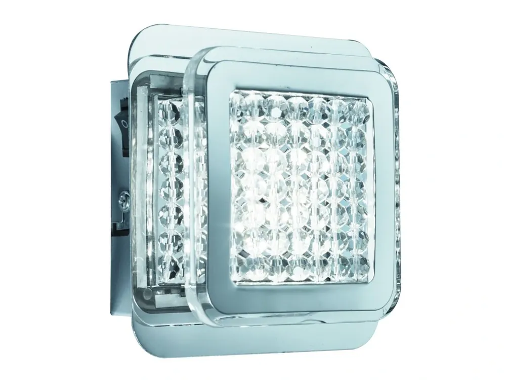 Nástěnné LED svítidlo Searchlight QUADRANT 7321CC Oblíbený