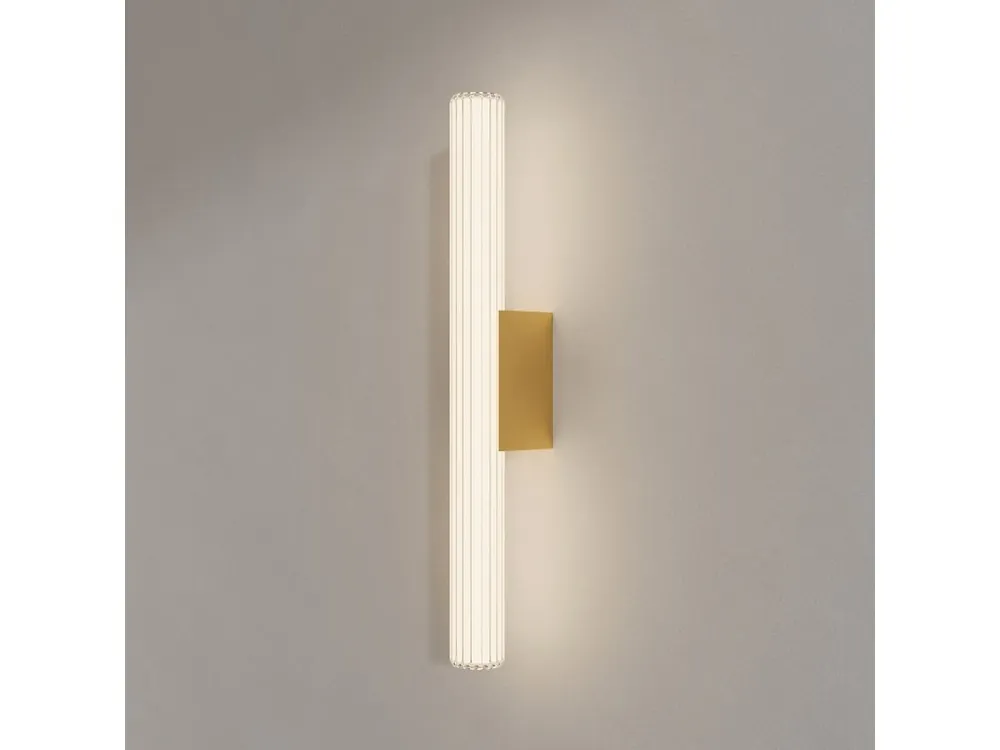 Výprodej Koupelnové světlo nad zrcadlo LINEA 61 cm LED CCT 12W IP44 zlaté