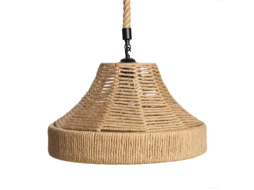 Závěsné retro svítidlo na chalupu JUTA LG-DD03/ Ø41 cm Výprodej