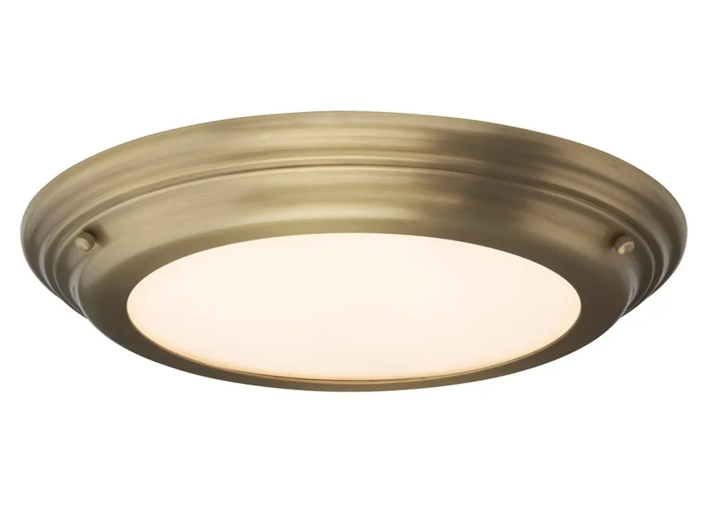 Nová Kolekce Koupelnové stropní svítidlo WELLAND F-AB mosaz/LED 25W