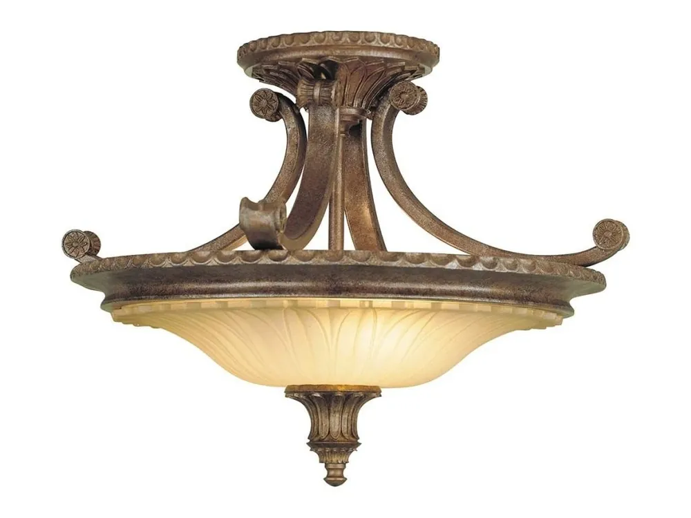 Rychlé Dodání Secesní stropní svítidlo Feiss STIRLING CASTLE SF/48 cm/2x E27