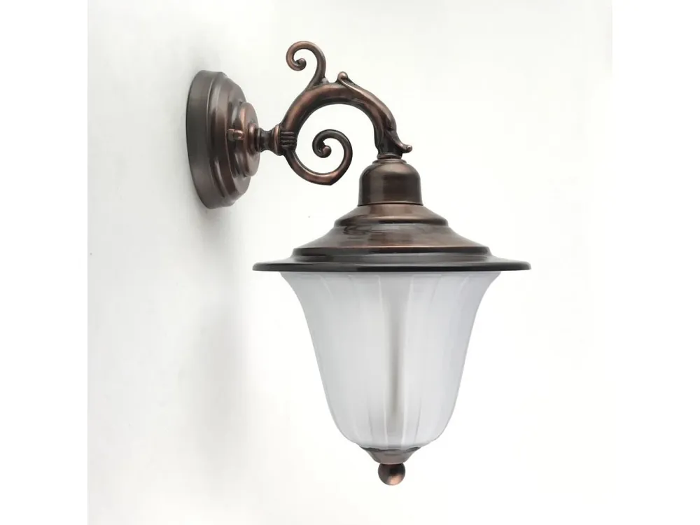 Kup Teď Mosazná zahradní lampa DOLPHIN 307C/antická měď