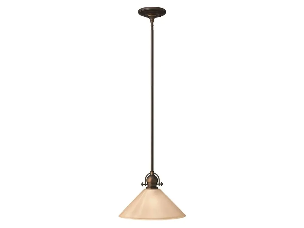 Lustr do retro kuchyně Elstead MAYFLOWER PB/rustikální bronz/1xE27 Poslední Šance
