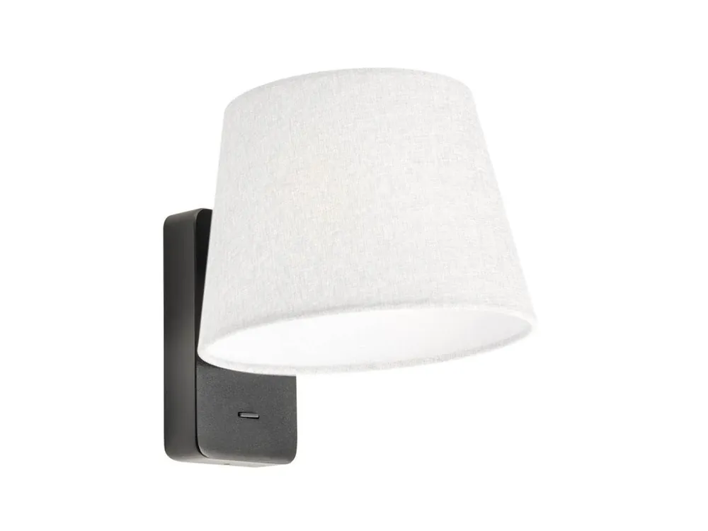 Redo NEMIA 01-4646 lampa nad postel 1xE27 černá Top Prodej