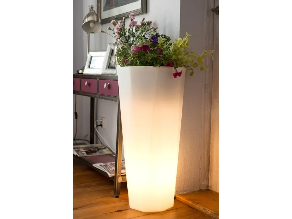 Svítící květináč OCTAVIA PL-OC100-LIGHT Nejlepší Cena
