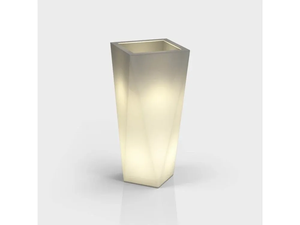 Bezpečná Platba Svítící květináč VASO - výška 72 cm