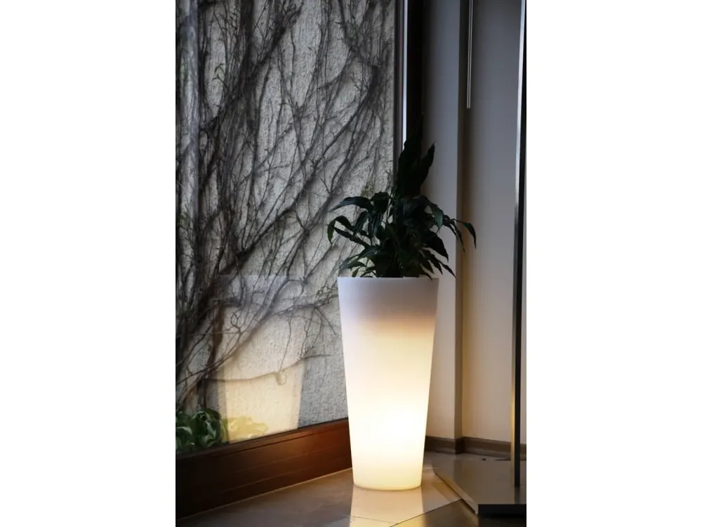 Rychlé Dodání Svítící květináč VENUS PL-VE70-LIGHT