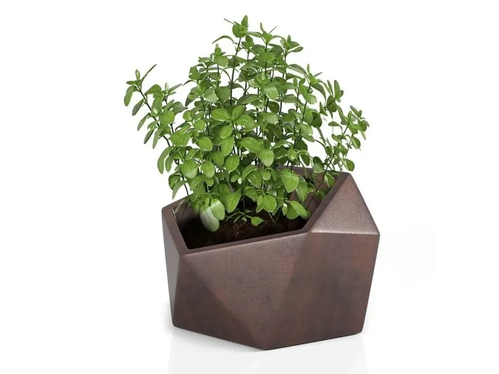 Plastový květináč 50 cm VESARI Corten Finální Výprodej